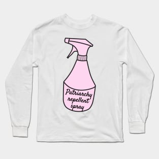 Patriarchy repellent spray Long Sleeve T-Shirt